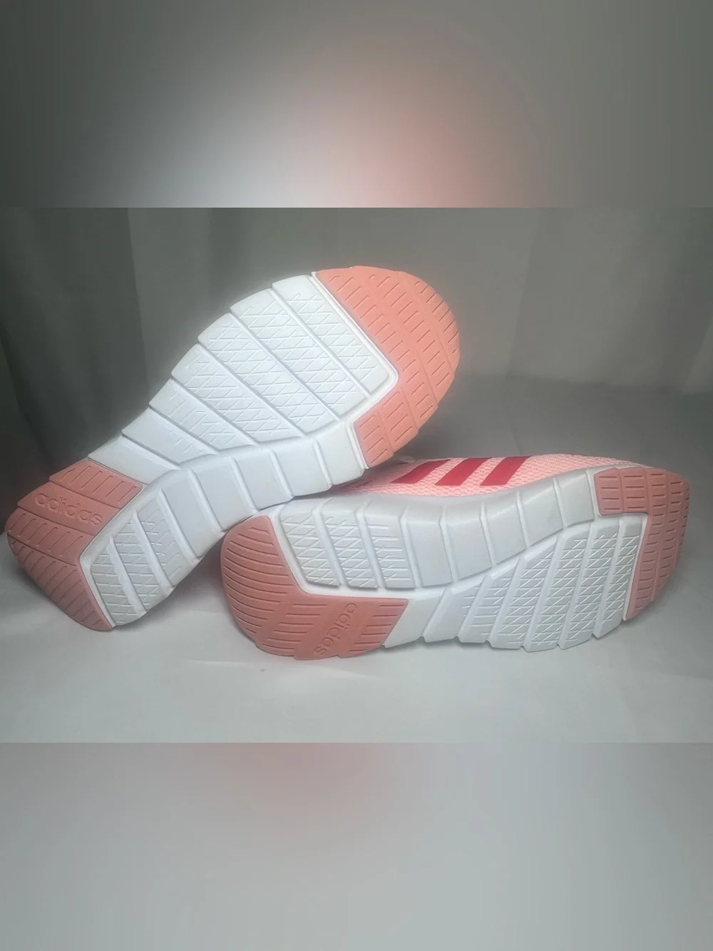 adidas Asweego Pink Sneakers with Red Three-Stripes